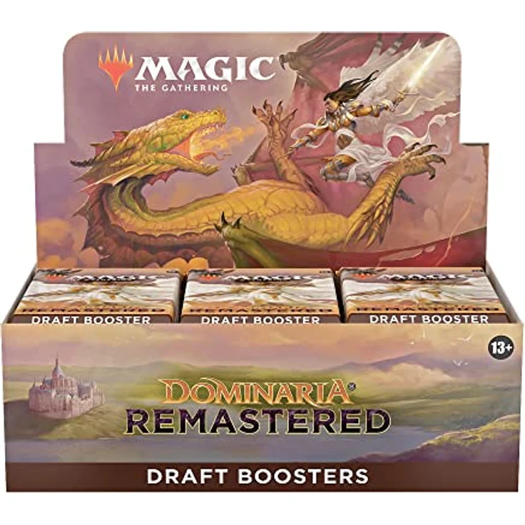 Wizards of the Coast Magic the Gathering Dominaria Remastered Draft-Booster Display (36) English, Nostalgic Journey through Dominaria's Timeless World, Classic Cards in New Aesthetic – Bild 2