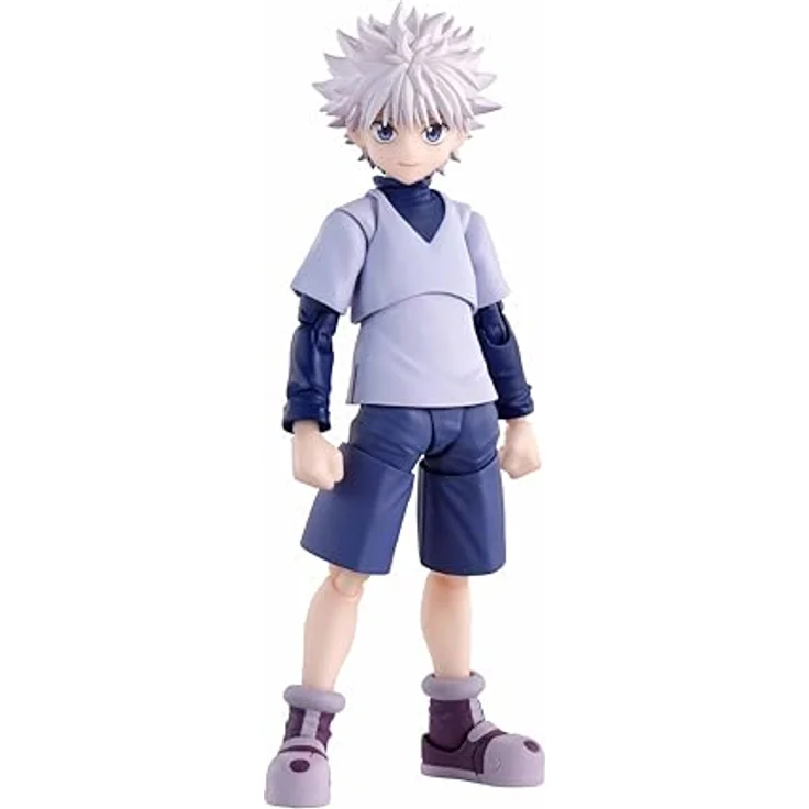 TAMASHII NATIONS Hunter x Hunter S.H.Figuarts Action Figure Killua, 14 cm, vorbemalt mit Zubehör – Bild 1