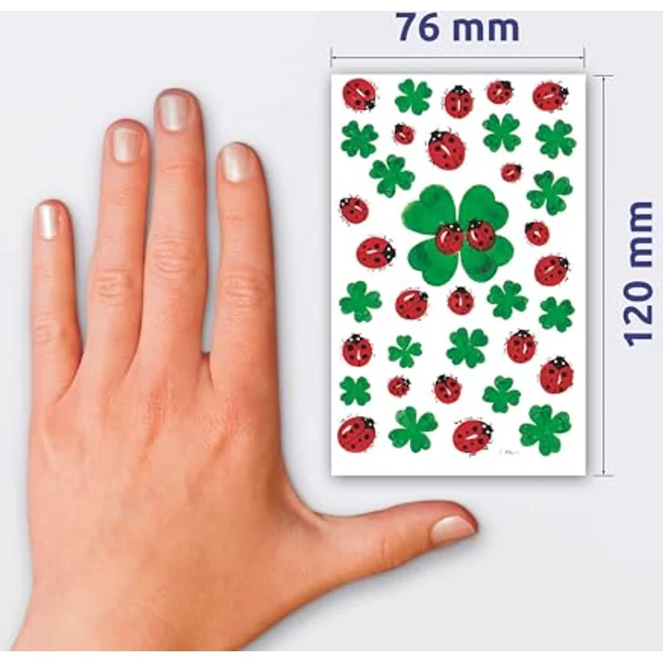 Avery Zweckform Stickers - Four-leaf clover/Biedronka (106430) – Bild 4