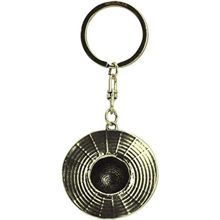 ABYstyle One Piece 3D Keyring Luffys Strohhut, hochwertiger Metall-Schlüsselanhänger, H. 4,8 cm x L. 4,5 cm, 100% offiziell – Bild 2