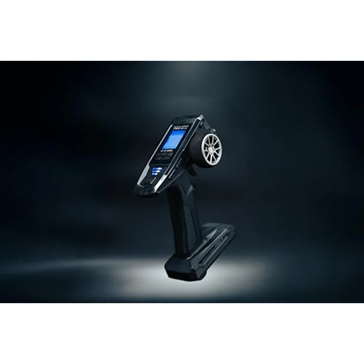 Carson 500500121 FS 4K Reflex Wheel Pro 4 LCD, 4-Kanal Fernsteuerung inkl. Brushless-Set + 6kg Servo, schwarz – Bild 4