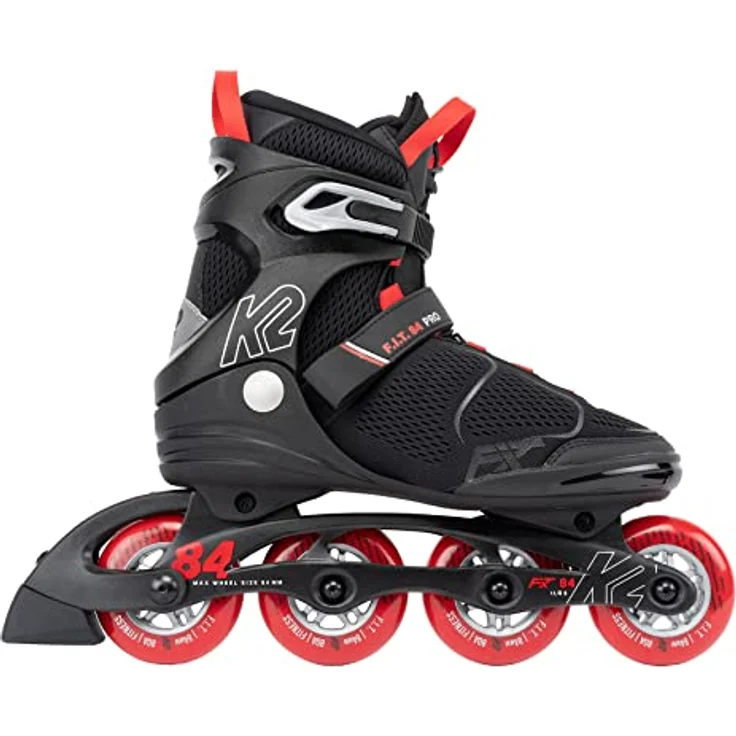 K2 Skates Herren Inline Skates F.I.T. 84 PRO, black - red, 30G0515.1.1.110 - Preisvergleich – Bild 2