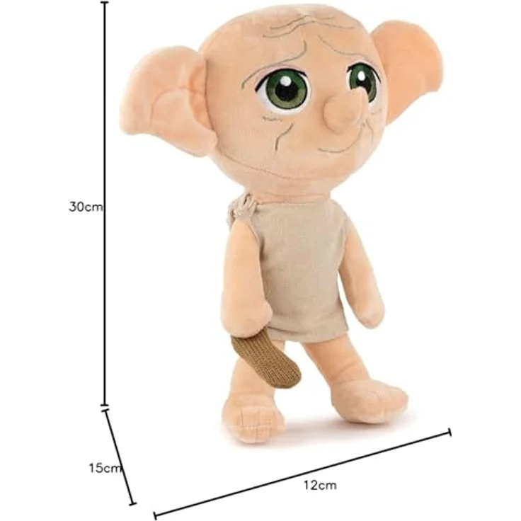 Play by Play Harry Potter Plüschfigur Dobby, 30 cm, offiziell lizenziert, super weich – Bild 2