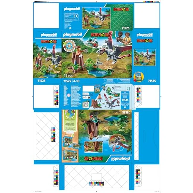 PLAYMOBIL 71525 Beobachtungsstation für Dimorphodon, Spielset mit Drohne und Mikroskop, Mehrfarbig – Bild 9