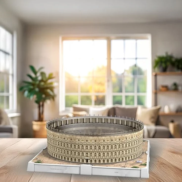Ravensburger 3D Puzzle Iconics: Kolosseum Rom - detailgetreue Nachbildung mit LED-Lichtern, 216 Kunststoff-Puzzleteile, Schwierigkeitsgrad 3/5 – Bild 5