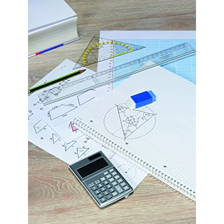 edding DR20 Radierer - 1 Kombinationsradierer - Radierer mit weißem Ende zum Radieren von Bleistiftstrichen und blauem Ende zum Radieren von Tinte und Buntstiften – Bild 4
