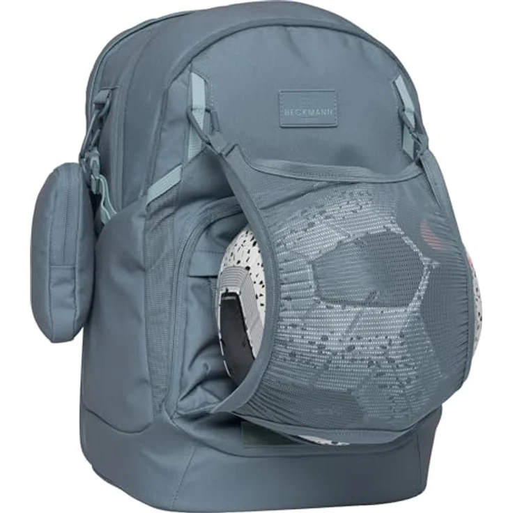 Beckmann Norway Sport Air 30 Schulrucksack, ergonomisch, grün, 30 Liter Volumen, Material aus recycelten PET-Flaschen – Bild 6