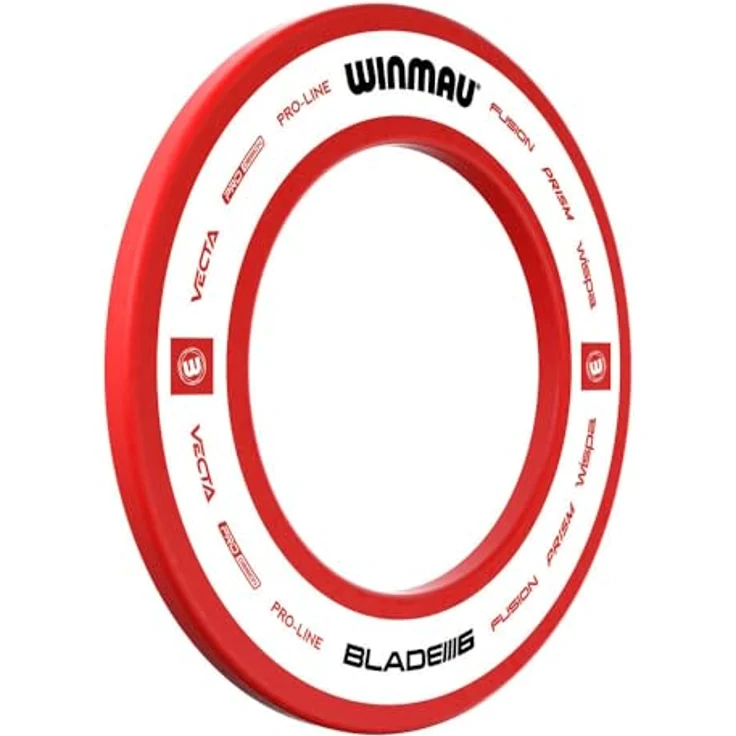 Winmau Catchring Pro-Line 2.0, Auffangring für Dartspiele, 68 cm Durchmesser, rot – Bild 3