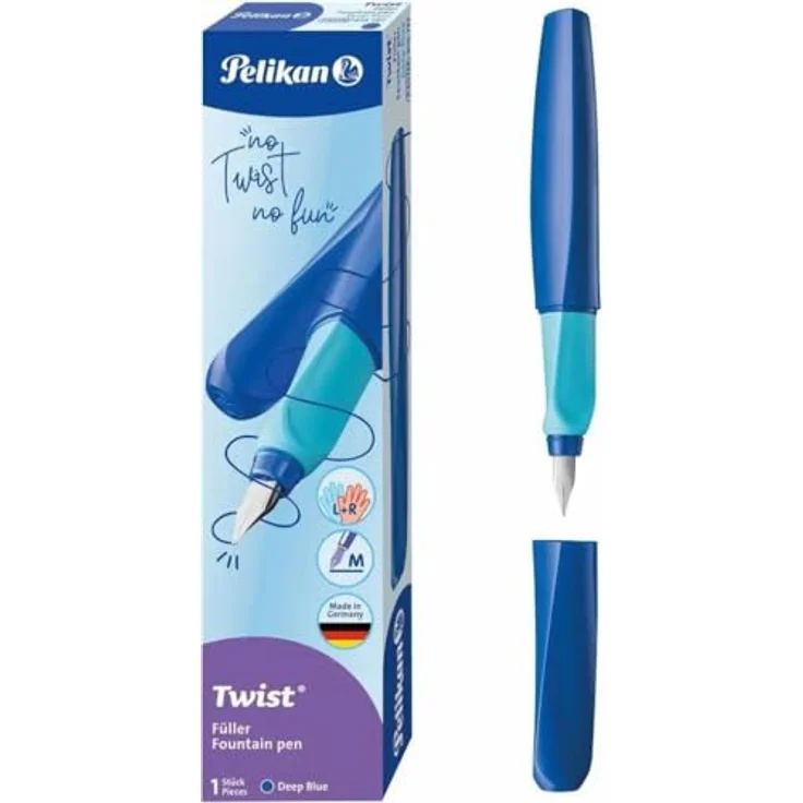 Pelikan Tintenroller Twist Deep Blue – Bild 8