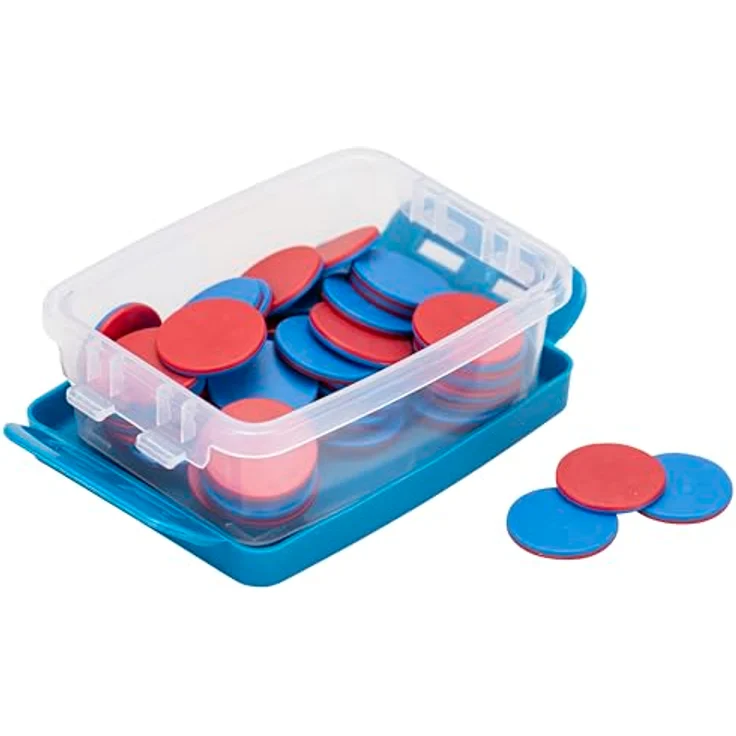 Betzold Schüler-Wendeplättchen, Mathematik Lernhilfe zum Zählen und Rechnen für Grundschüler, vielseitige Themenbereiche erhältlich – Bild 1