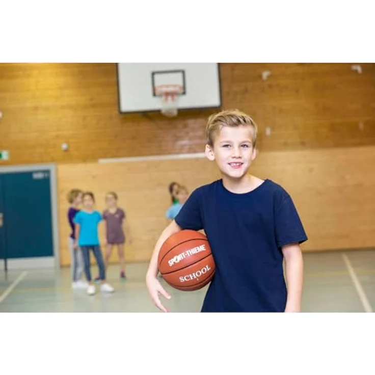 Sport-Thieme Basketball School Größe 7, Unisex Trainingsball in Orange mit Butyl-Blase und hoher Griffigkeit – Bild 8