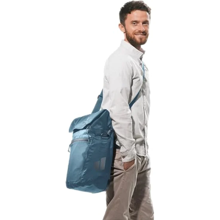 Deuter Mainhattan Fahrradtasche, 33 cm x 22 cm x 45 cm, blau, 100% Plane, für Kinderfahrräder – Bild 12