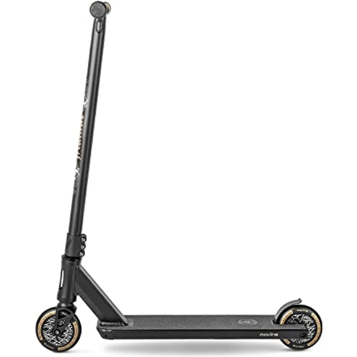 MOVINO Kinder Stunt-Scooter Maniac Golden, Aluminium Box-Cut Deck mit 110 mm Fullcore-Rollen, für fortgeschrittene Rider – Bild 4