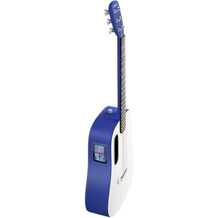 Lava Music ME Play 36 Zoll, Elektro-Akustik-Gitarre mit HPL-Korpus, FreeBoost-Technologie und Touchscreen-Display, Deep Blue – Bild 2