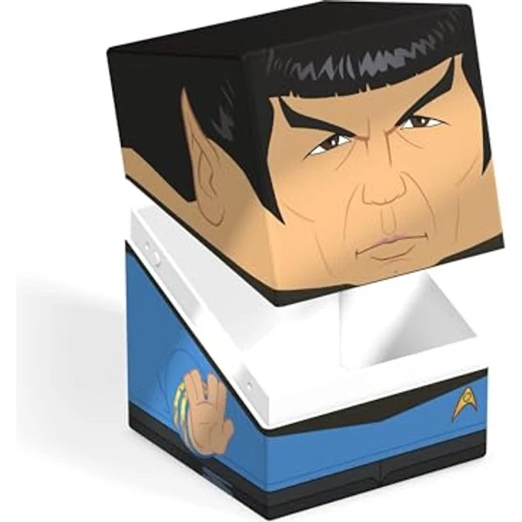 Ultimate Guard Squaroes Squaroe Star Trek: The Original Series ST011 - Spock, Deckbox für bis zu 100 Kartenspiele, offizielles Lizenzprodukt – Bild 4