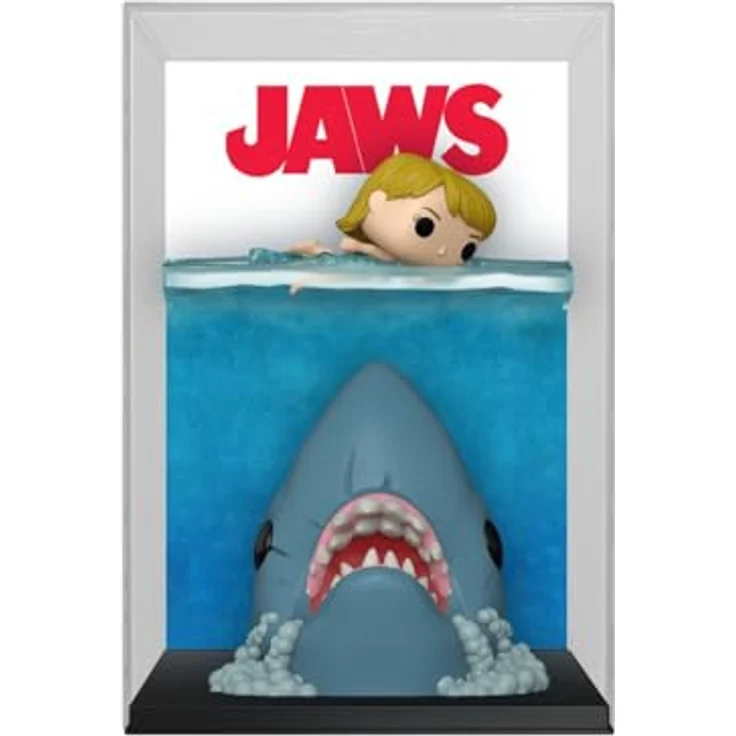 Funko Pop! Comic Cover: Jaws - Shark - Vinyl-Sammelfigur 18 cm, offiziell lizenziertes Geschenk für Sammler und Movie-Fans – Bild 2