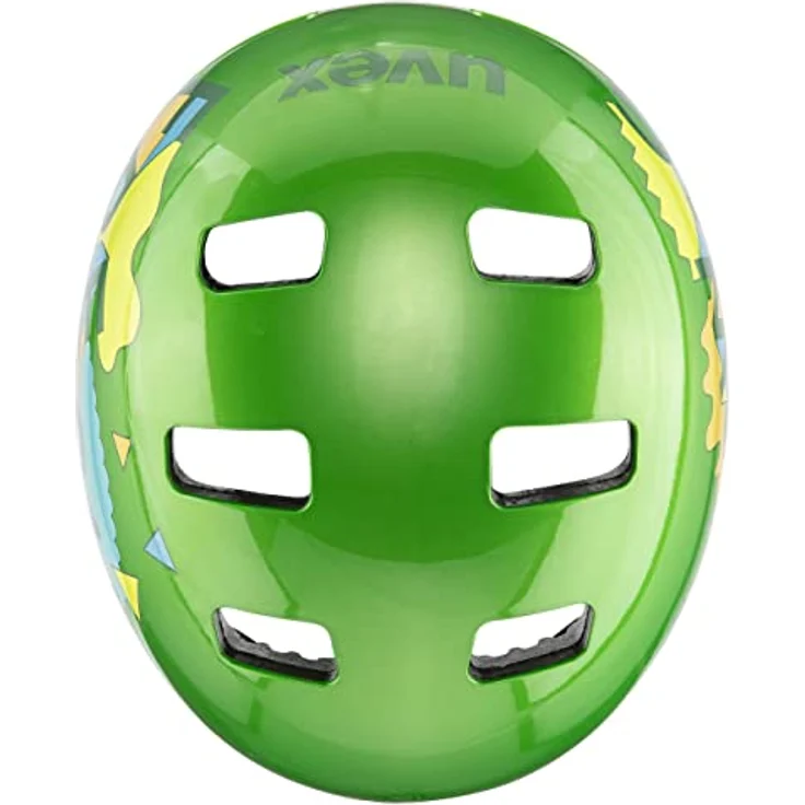 Uvex Unisex Jugend, kid 3 Fahrradhelm, green, 51-55 cm – Bild 6