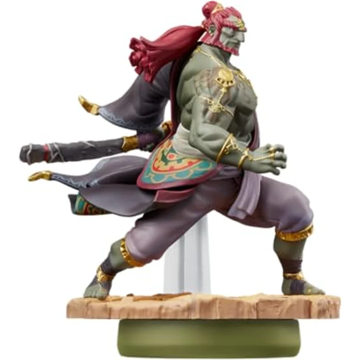 Nintendo amiibo Ganondorf, The Legend of Zelda Tears of the Kingdom Edition, interaktive Sammelfigur mit digitalen Inhalten, NFC – Bild 2