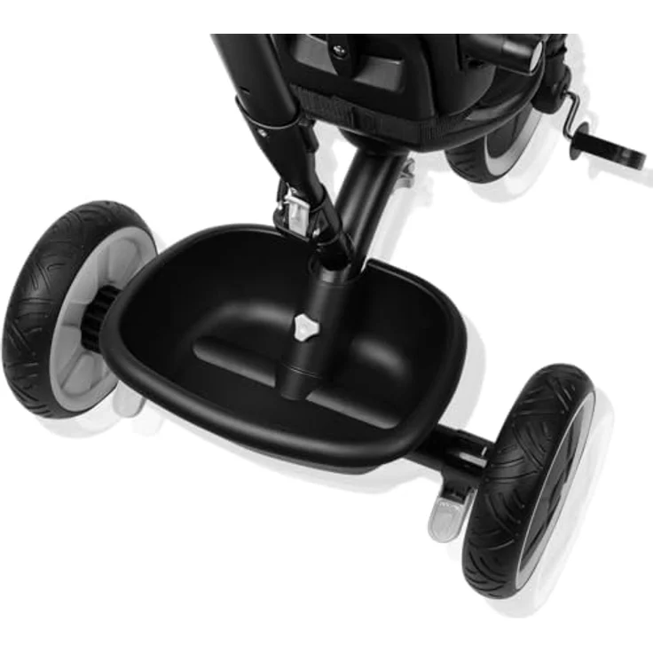 Lionelo Berry Multifunktionales Dreirad und Kinderwagen, PU-Räder, 360° Drehsitz, montierbar ohne Werkzeug – Bild 4