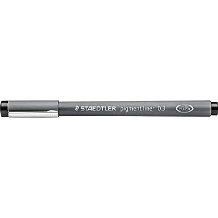 Staedtler Pigment Liner 308, 0,3 mm Füller, wasserfest, Schwarz und Grau, 10er Set – Bild 4