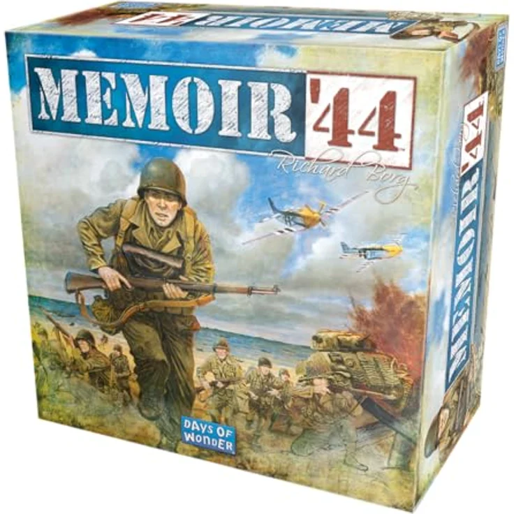 Spielworxx Memoir 44, Historisches Taktikspiel für 2 Personen, Deutsch, inklusive 180 Miniaturen und 22 Szenarien – Bild 3
