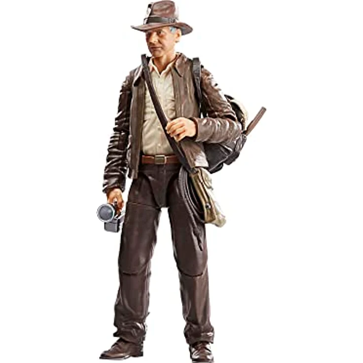 Hasbro Indiana Jones und der Ruf des Schicksals Adventure Series Indiana Jones (Dial of Destiny), 15 cm große Action-Figur mit abnehmbaren Zubehör, beweglichen Gliedern und Premium-Details – Bild 1