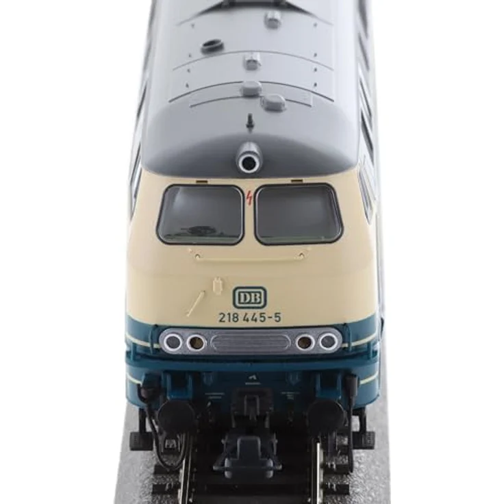 Roco 7300041 H0 Diesellok 218 445-5 der DB, Detailgetreue Modelleisenbahn mit digitalem Antrieb und soundmodul – Bild 4