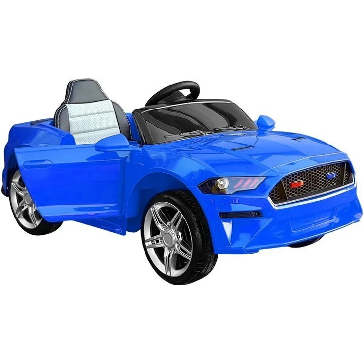 BSD Bbh-718A, Wiederaufladbares Elektro-Kinderauto mit 12V Akku, 1 Sitzplatz, Automatikgetriebe, Blau