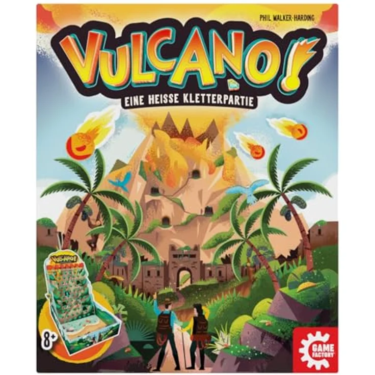 Game Factory VULCANO, actionreiches Kletterspiel für die ganze Familie, Gesellschaftsspiel für 2-4 Spieler, ab 8 Jahren, deutsche Spielzeugpreis Gewinner 2025 – Bild 5