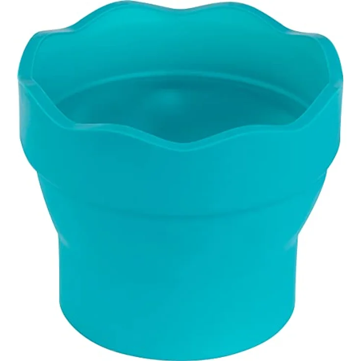 Faber-Castell Wasserbecher Clic & Go türkis – Bild 4
