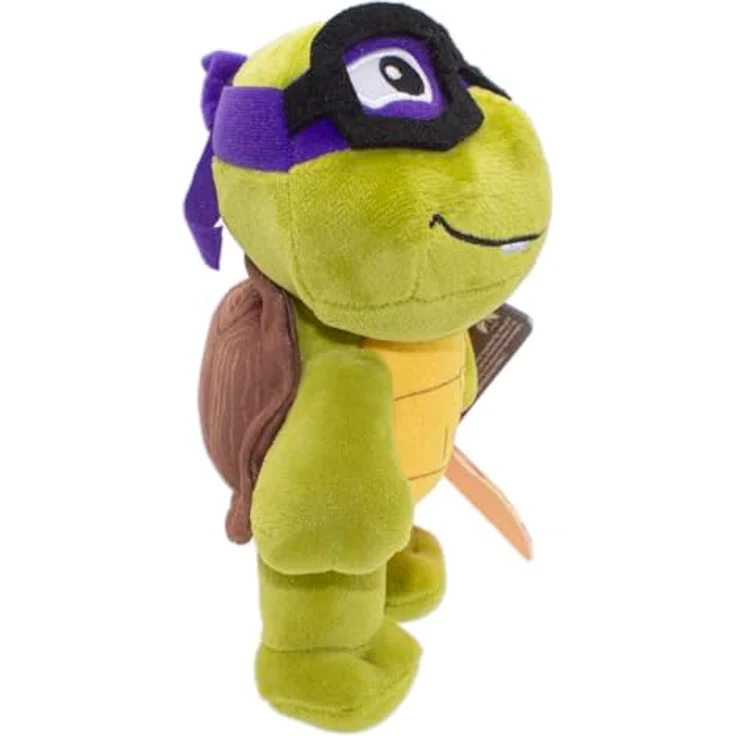 Mattel HVK30, Cartoon-Figur, Turtle-Plüschfigur aus "Teenage Mutant Ninja Turtles: Mutant Mayhem", weich und kuschelig, für Kinder ab 3 Jahren – Bild 3