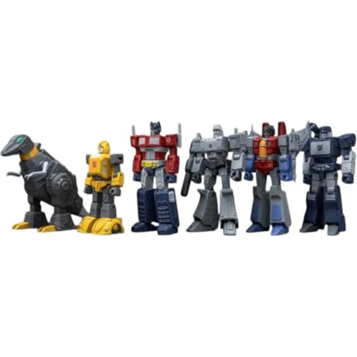 YOLOPARK Transformers: Generation One AMK Mini Series, 6 Plastic Model Kits in Blind-Box, ca. 10-12 cm groß