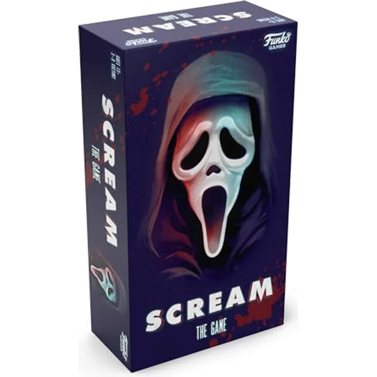 Funko Games Scream The Game, Brettspiel in Englisch für 3-8 Spieler, kooperatives Strategiespiel mit Ghost Face und App-Kompatibilität – Bild 5