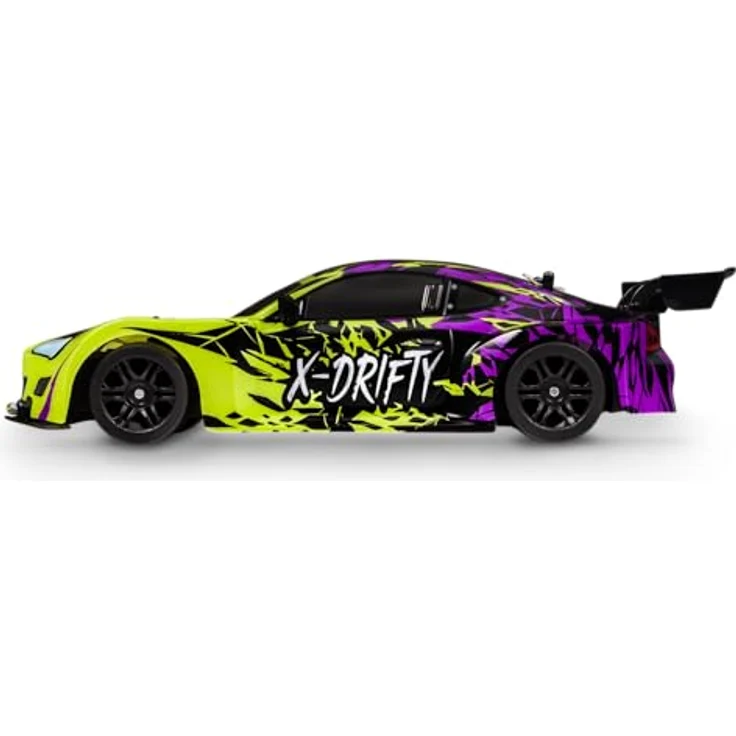 Overmax X-Drifty Ferngesteuertes RC Auto für Kinder ab 3 Jahren, Drift Car 1:16, 20 km/h, Reichweite bis zu 80 m, 4WD, 2 Batterien 500 mAh Radsatz, Hindernis-Set Aufkleber – Bild 5