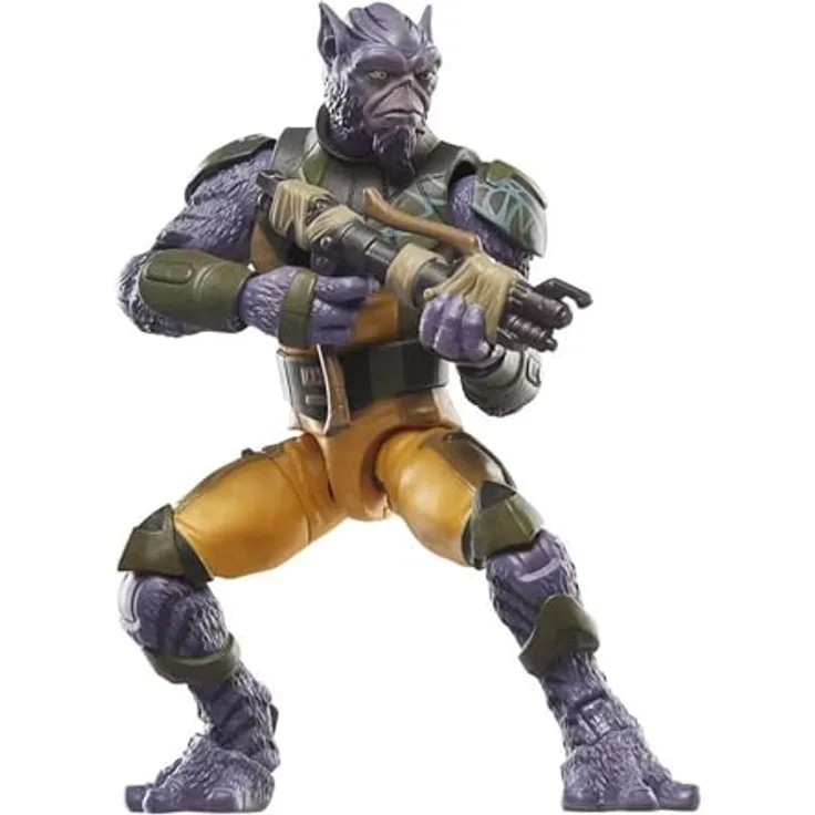 Star Wars The Vintage Collection Garazeb „Zeb“ Orrelios, Deluxe Action-Figur aus Rebels, 9,5 cm mit 4 Accessoires und beweglichen Gelenken