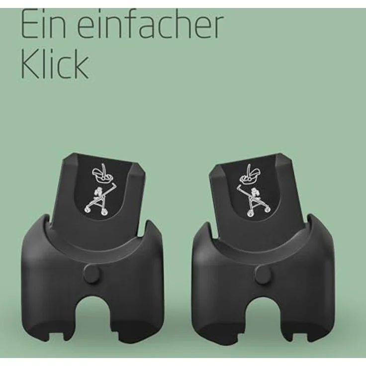 Maxi-Cosi Leona / Plaza+ Autositz-Adapter Schwarz 1 – Bild 3