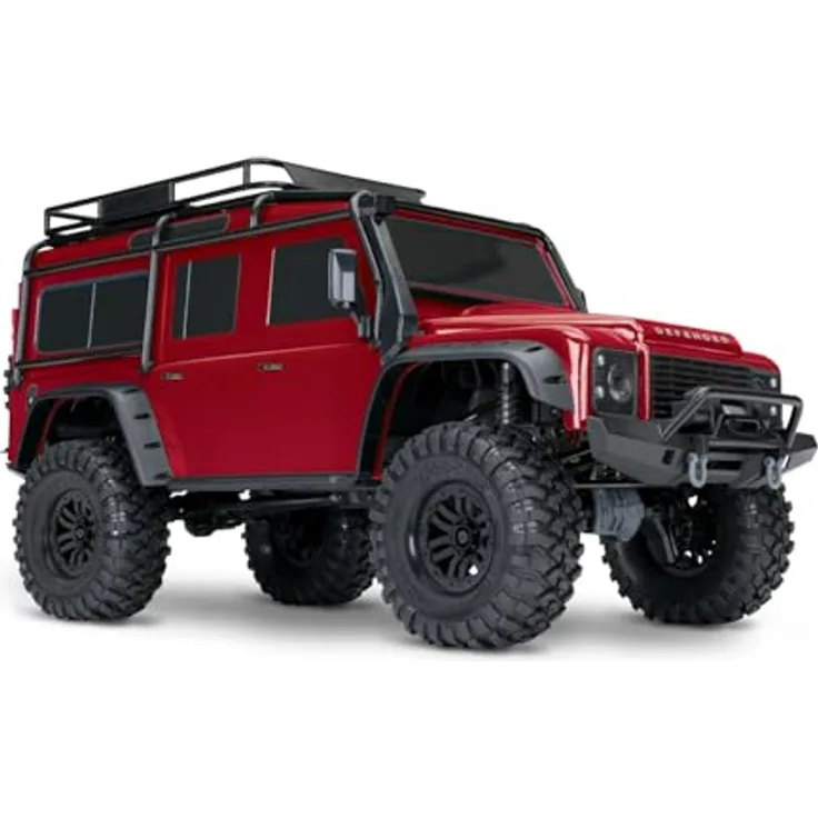 Traxxas TRX-4 LR Defender, 1:10 Crawler RTR mit T-Lock Sperrdifferentialen, rot