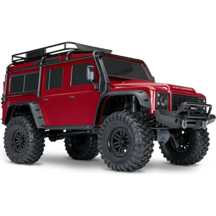 Traxxas TRX-4 LR Defender, 1:10 Crawler RTR mit T-Lock Sperrdifferentialen, rot – Bild 1