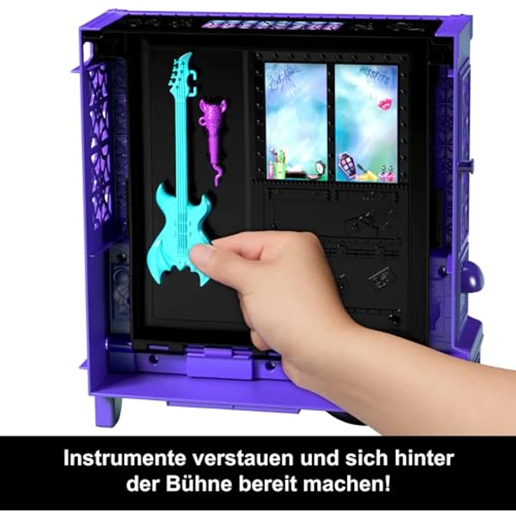 MonsterHigh™ Puppen Fahrzeug Monster High Fangtastic Food-Truck Spielset mit Puppe Draculaura – Bild 5