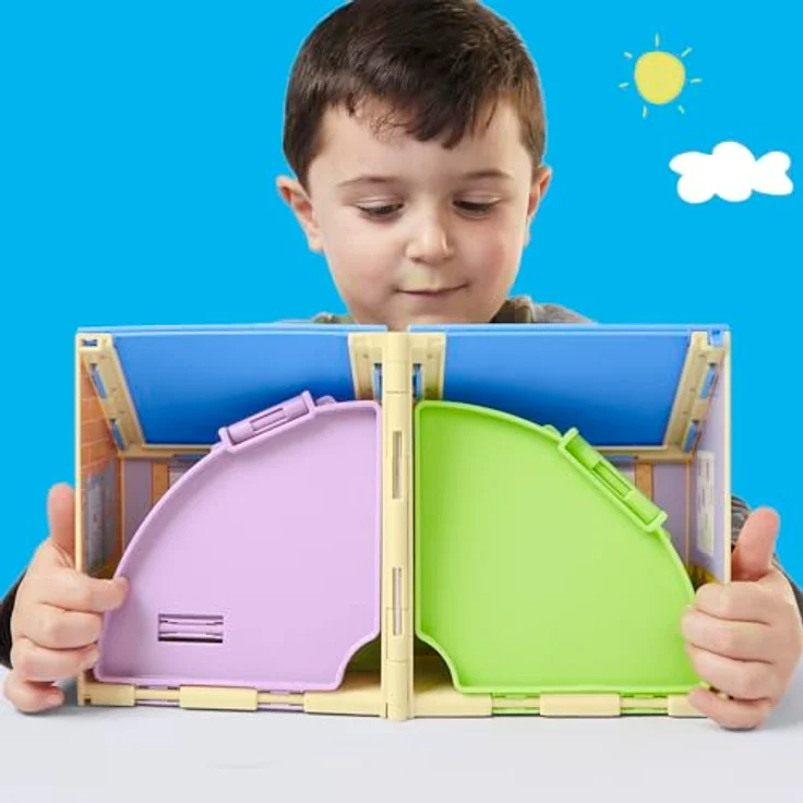 Hasbro PEP Peppas aufklappbare Spielgruppe, Spielset mit Peppa Figur und 7 Accessoires, kreativ für Kinder ab 3 Jahren – Bild 7