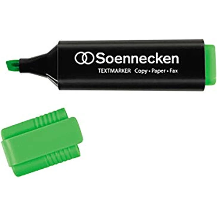 Soennecken Textmarker 3394 2-5mm Keilspitze grün – Bild 1