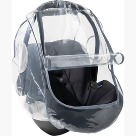 Universal Kinderwagen Regenschutz - Transparenter Wind- & Regen Schutz