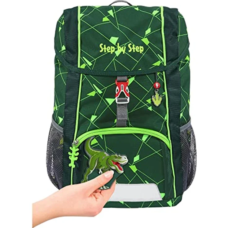 Step by Step KID SHINE Kinderrucksack-Set Dino Night Tyro – Bild 6