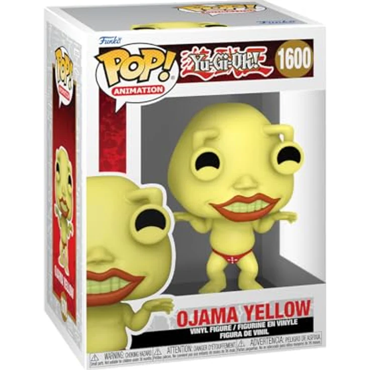 Funko Yu-Gi-Oh! Ojama Yellow, Vinyl Sammelfigur 1600, Unisex, Multicolor – Bild 1