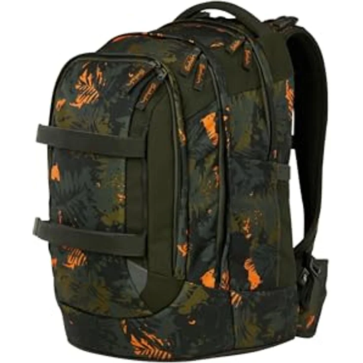 Satch Pack Ergonomischer Schulrucksack für die 5. Klasse, 30L Stauraum, wasserabweisend, mit Organisationsfächern und Reflexmaterial – Bild 2
