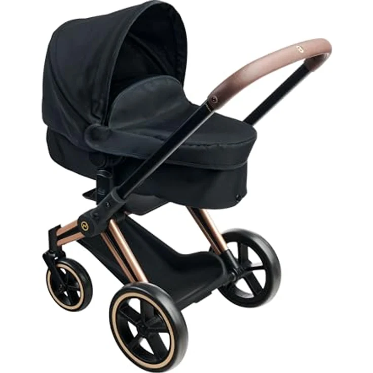 Corolle® Kombi-Puppenwagen Mon Premier Poupon, 3-in-1 Buggy und Tragebett für Puppen von 36-42cm, faltbar mit Verdeck, Cybex Design – Bild 1