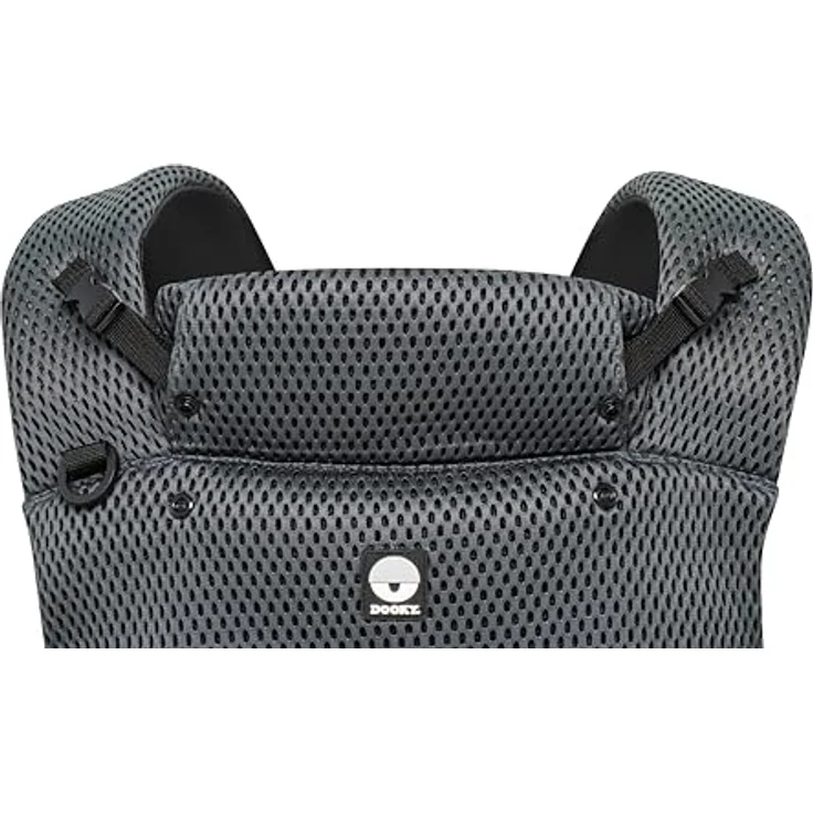 Dooky Babytrage Urban Comfort, ergonomische Trage für 3,5 bis 15 kg, faltbar, Grey Sapphire – Bild 10