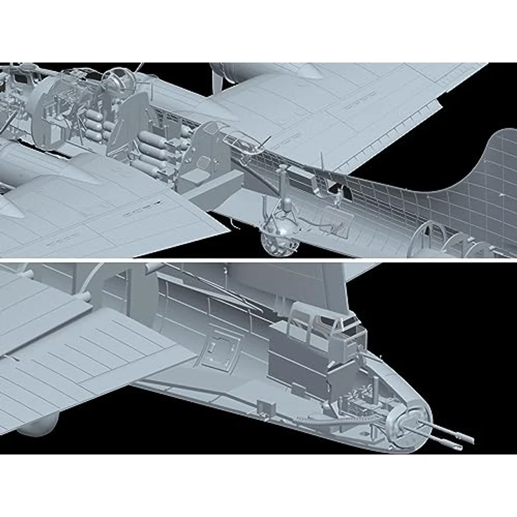 HK MODELS - B-17g Flying Fortress Rose of York Modellbau Set 1:32, Modellflugzeug in authentischem Design – Bild 5