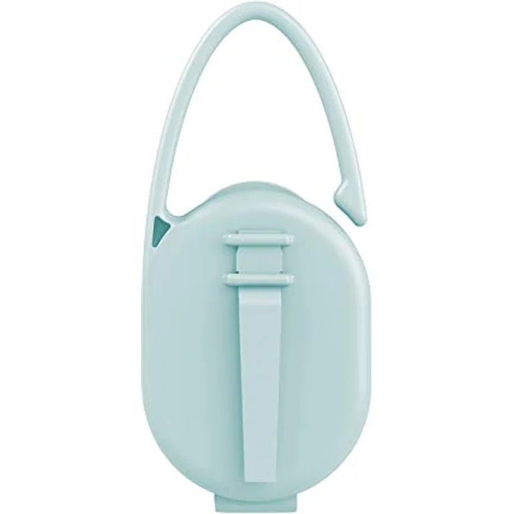 LLOVI Schnullerhalter Mint, 0 Monate+, Zwei praktische Griffe, Universal, Leicht zu waschen, BPA-frei, Mint - Preisvergleich – Bild 5