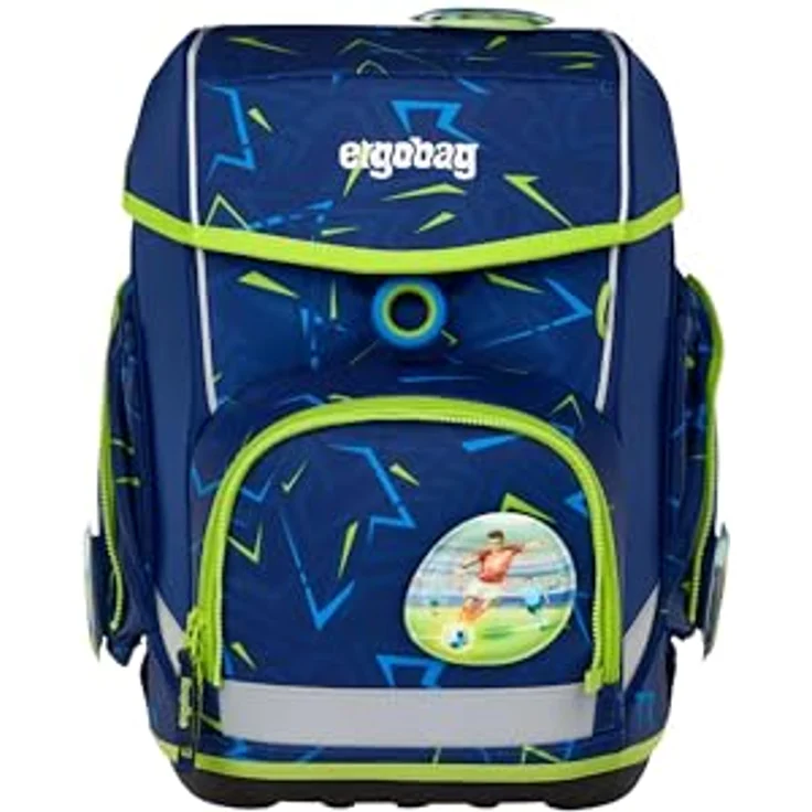 ergobag cubo Set, 5-teiliges ergonomisches Schulrucksack Set für die 1. Klasse, individualisierbar, klassisch und praktisch, für Mädchen und Jungen – Bild 2